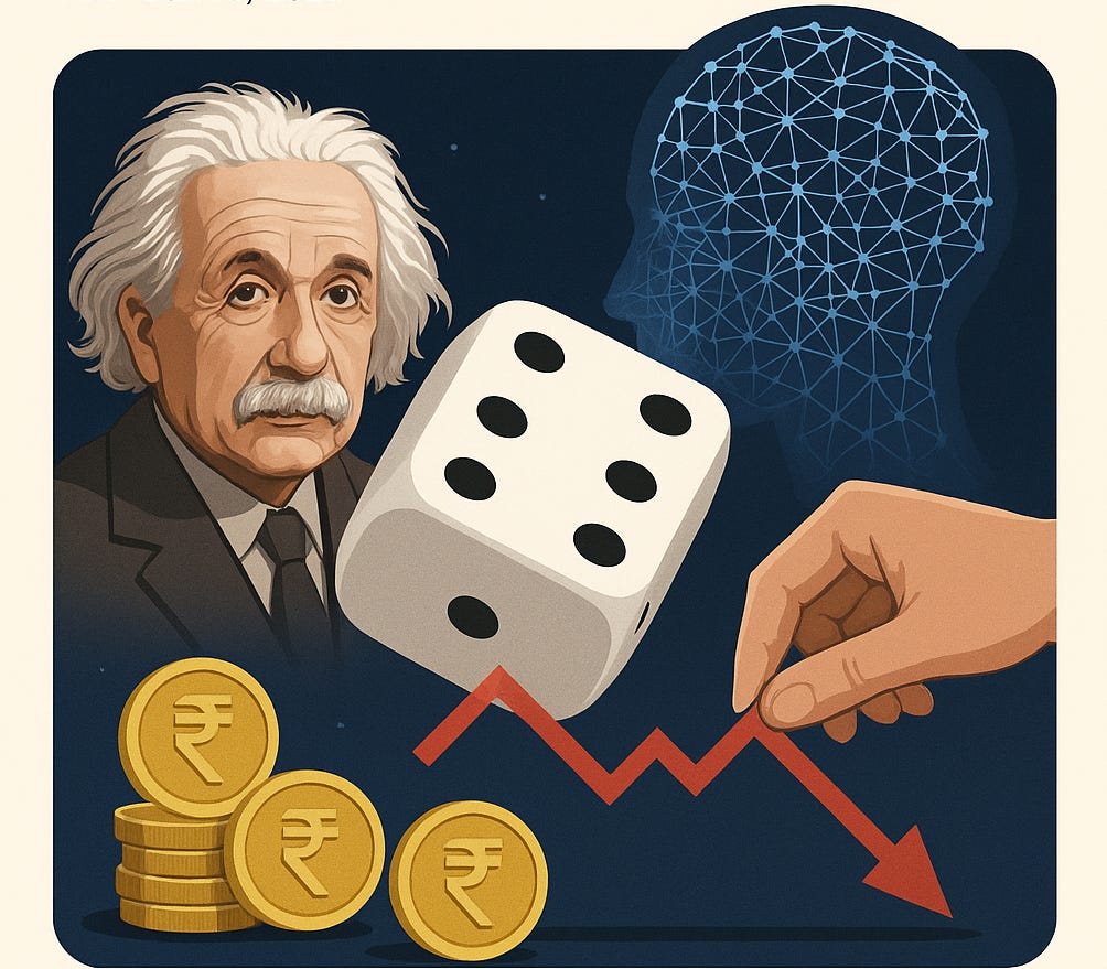 God Doesn't Play Dice with the Universe - You Shouldn't with Your Life Savings
